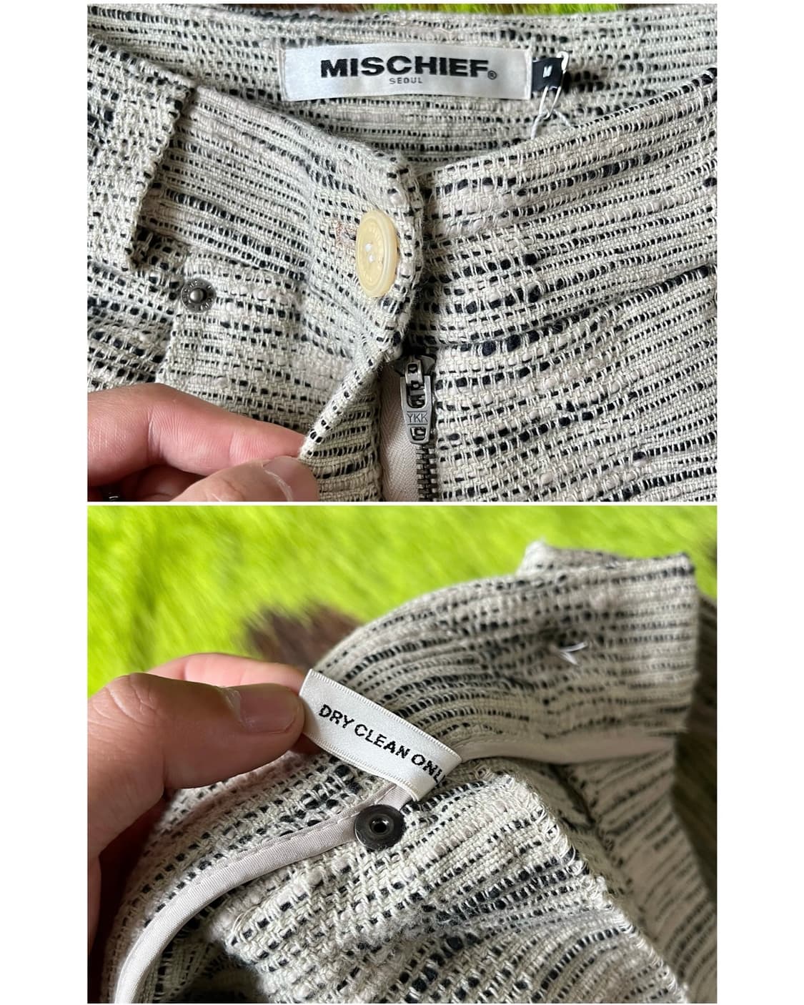 MISCHICF Seoul High-Waist Grunge Trouser 상품이미지8