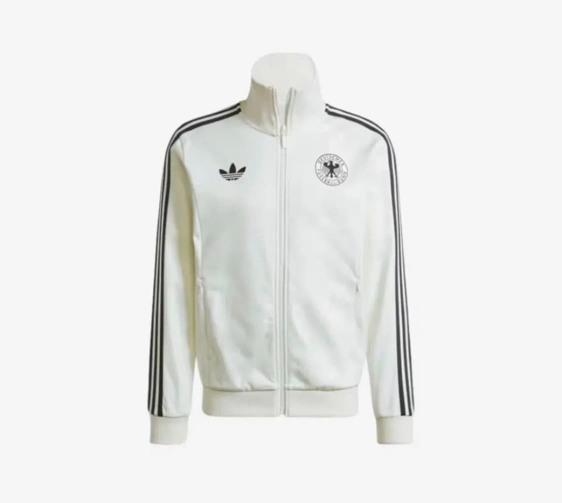 아디다스 독일 베켄바우어 트랙 탑 오프 화이트 - KR사이즈 L 상품이미지1