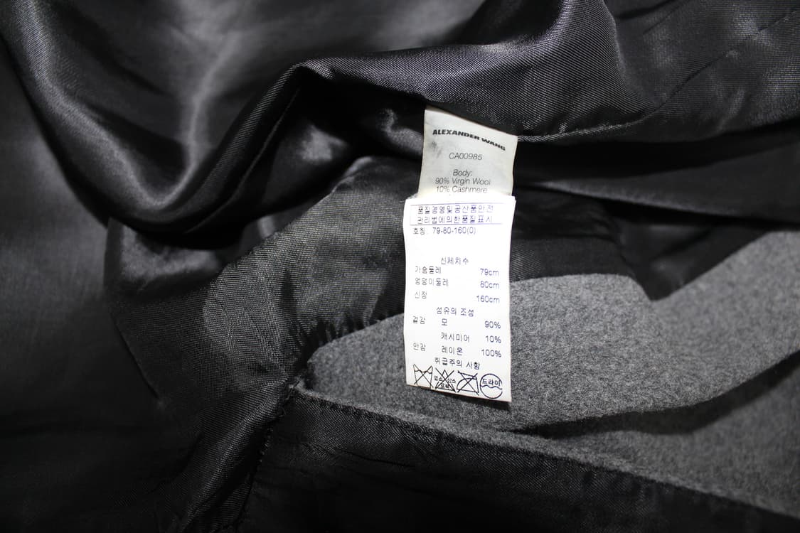 Alexander Wang 알렉산더왕 캐시미어 테일러드 코트 상품이미지5