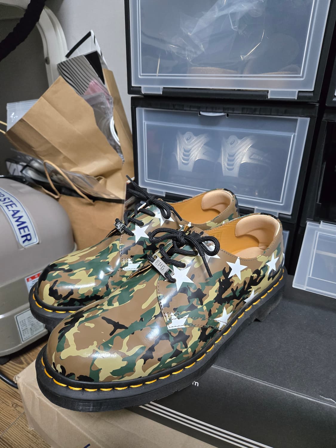 [280] 닥터마틴 X 소프넷 X END 카모 1461 상품이미지1