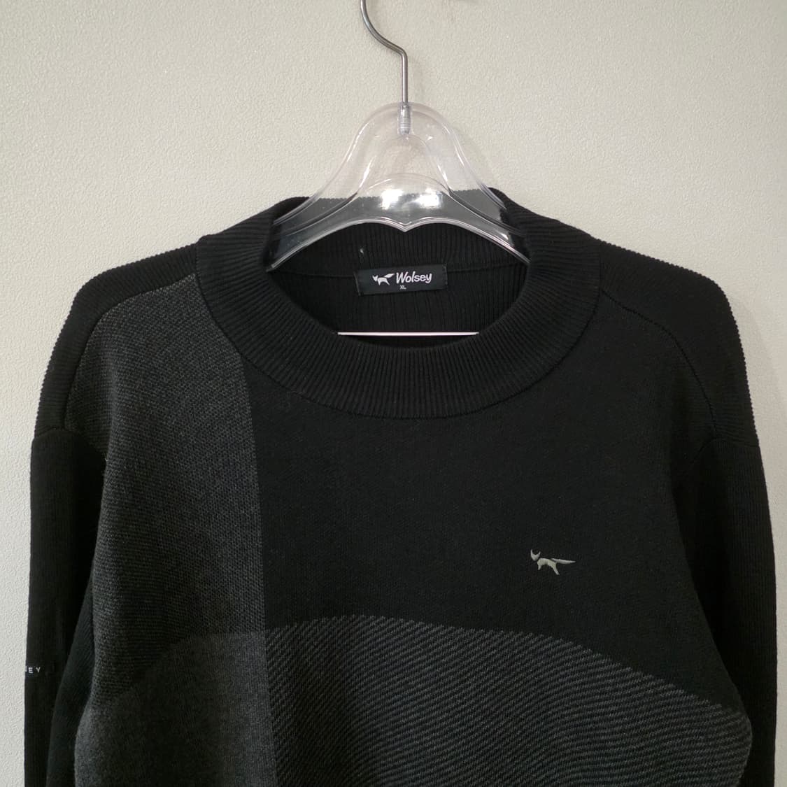 울시 남성 니트 블랙 색상 XL 상품이미지2