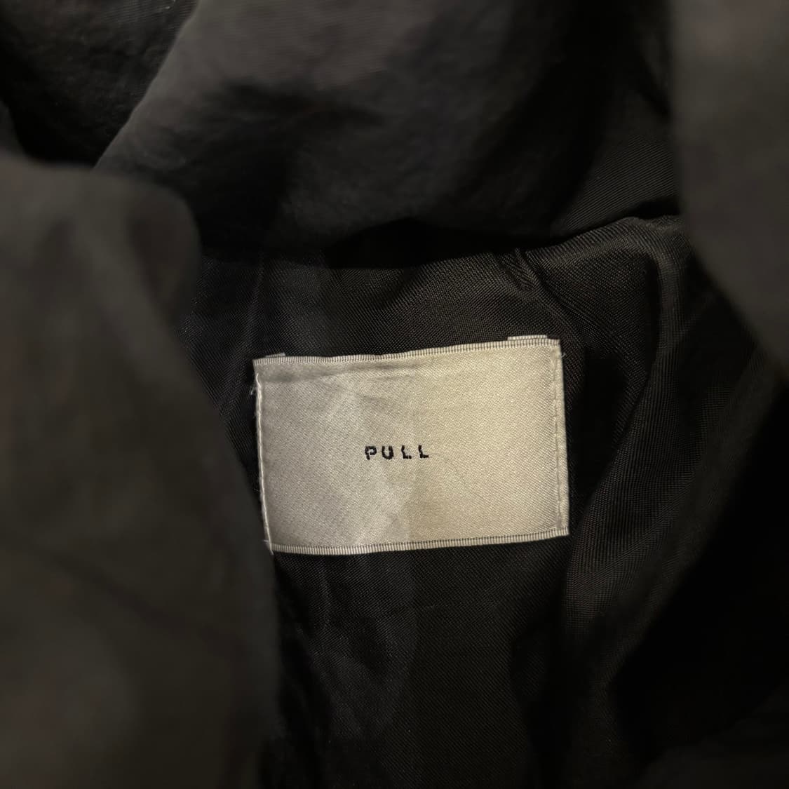 빈티지 블랙 푸퍼 다운 패딩 상품이미지3