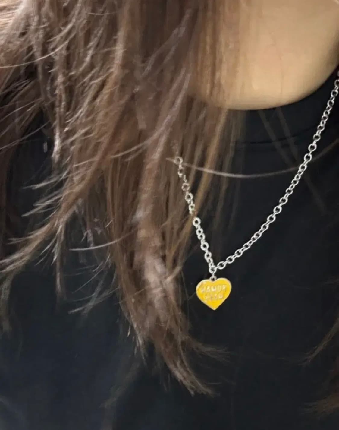 휴먼메이드 키링 하트 목걸이 (5컬러) 🌈 상품이미지7