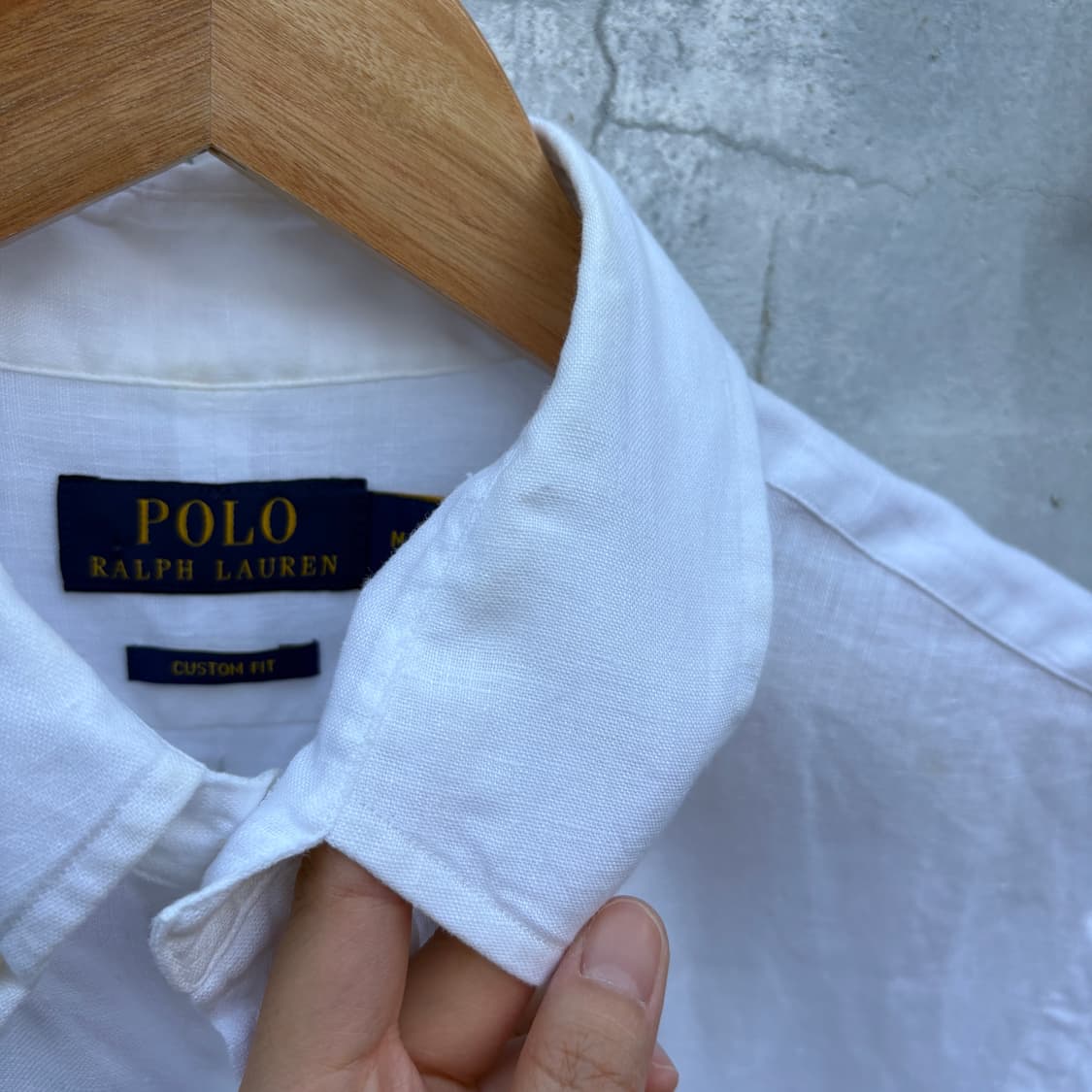 Polo 폴로 흰색 린넨 셔츠 상품이미지7