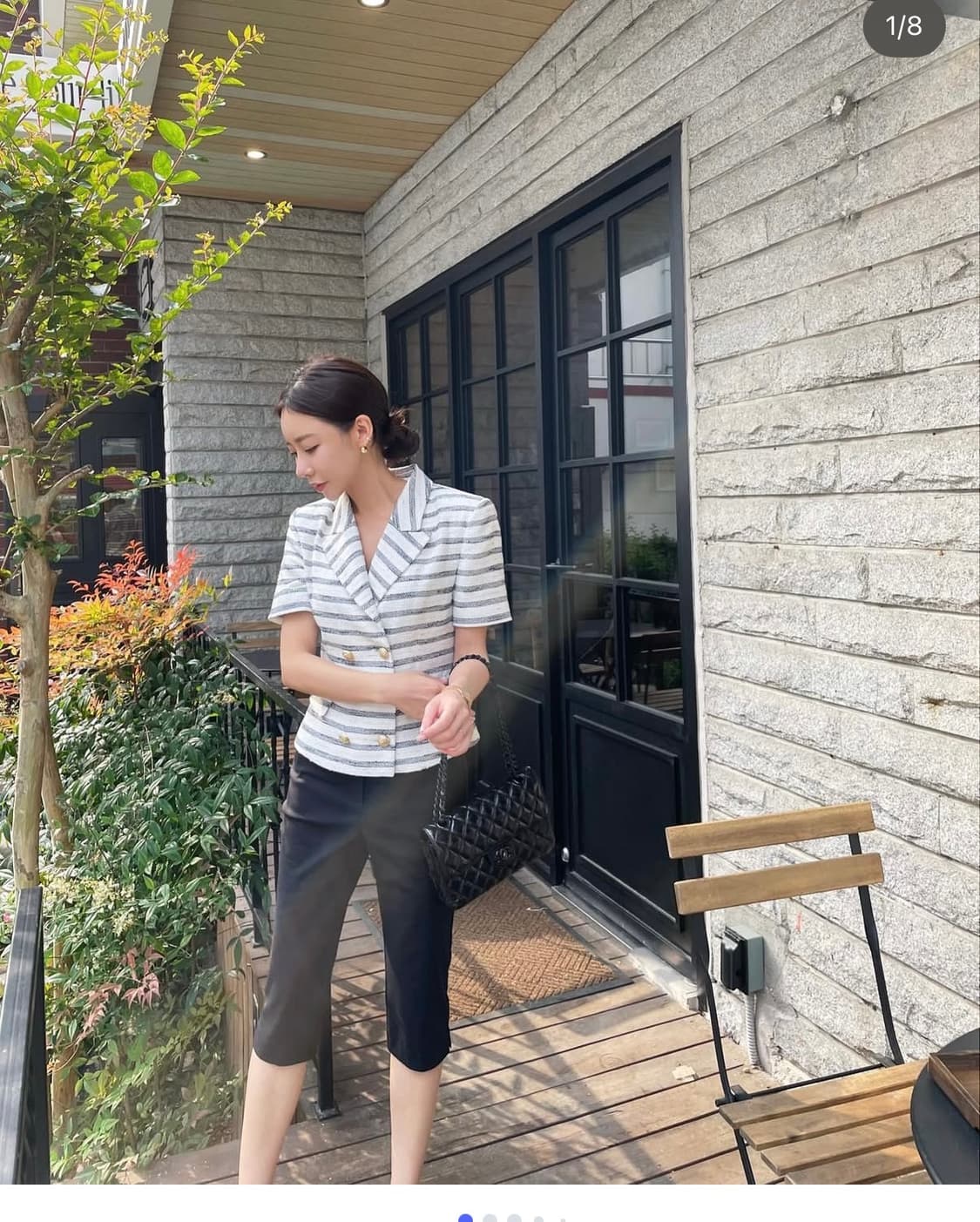 Cruise Stripe Tweed Jacket 상품이미지1