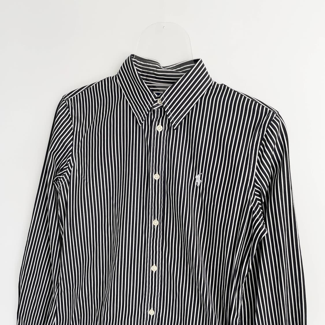 F1 폴로 랄프로렌 키즈 커스텀핏 스트라이프 셔츠 160사이즈 상품이미지2