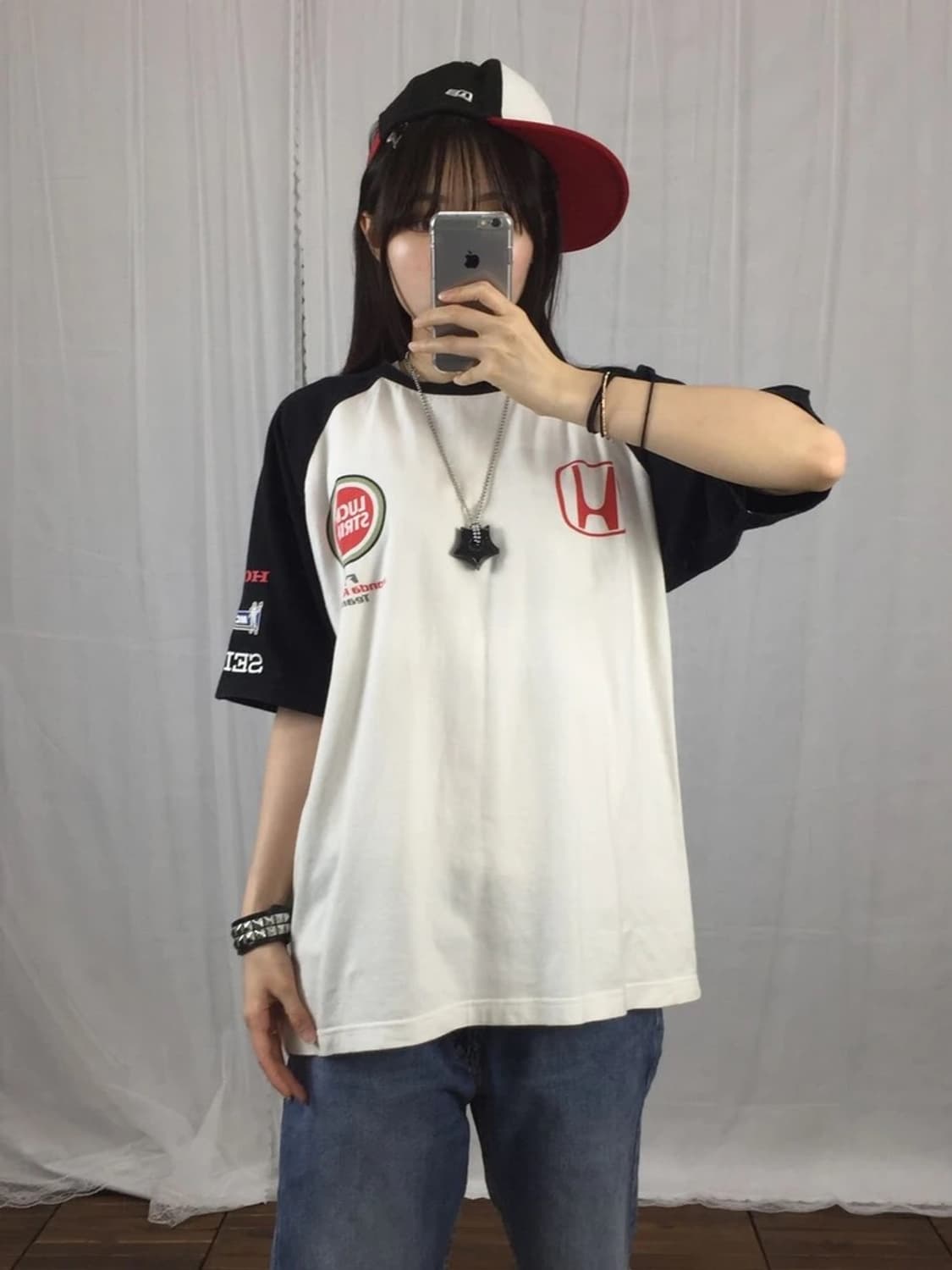 00's Honda Racing Team Lucky Strike Tee 상품이미지3