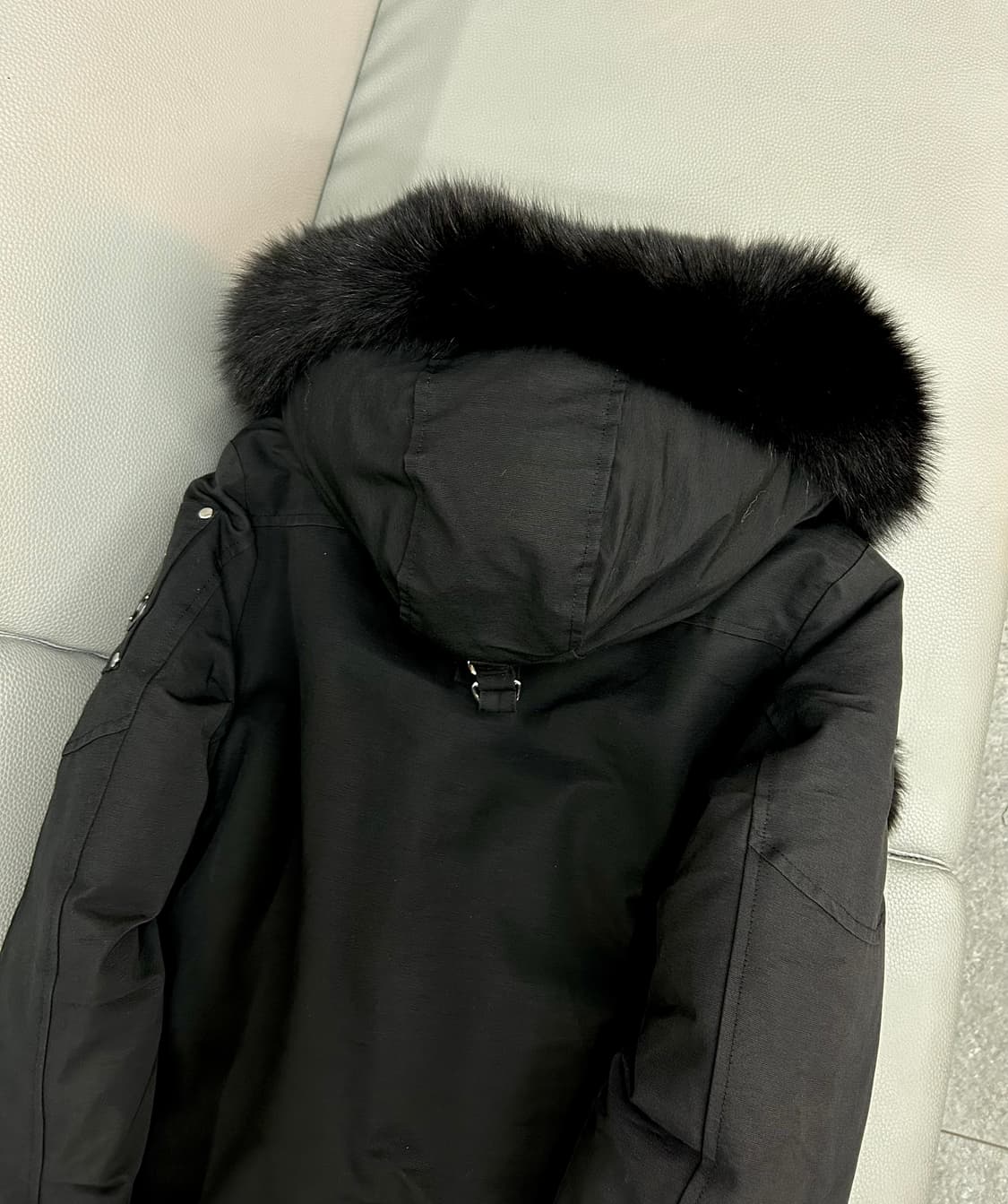 무스너클 데비 봄버 블랙 패딩(S) 상품이미지8