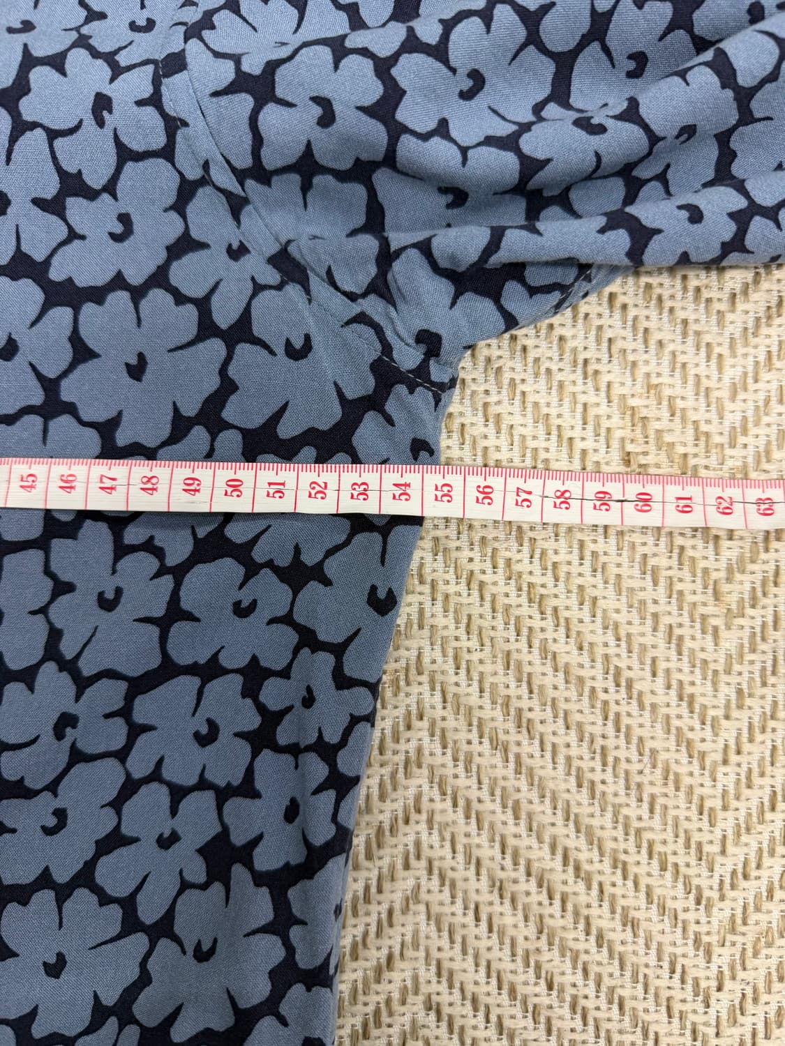 정품) 산드로옴므 신형 플라워 패턴 셔츠 남방 L 상품이미지9