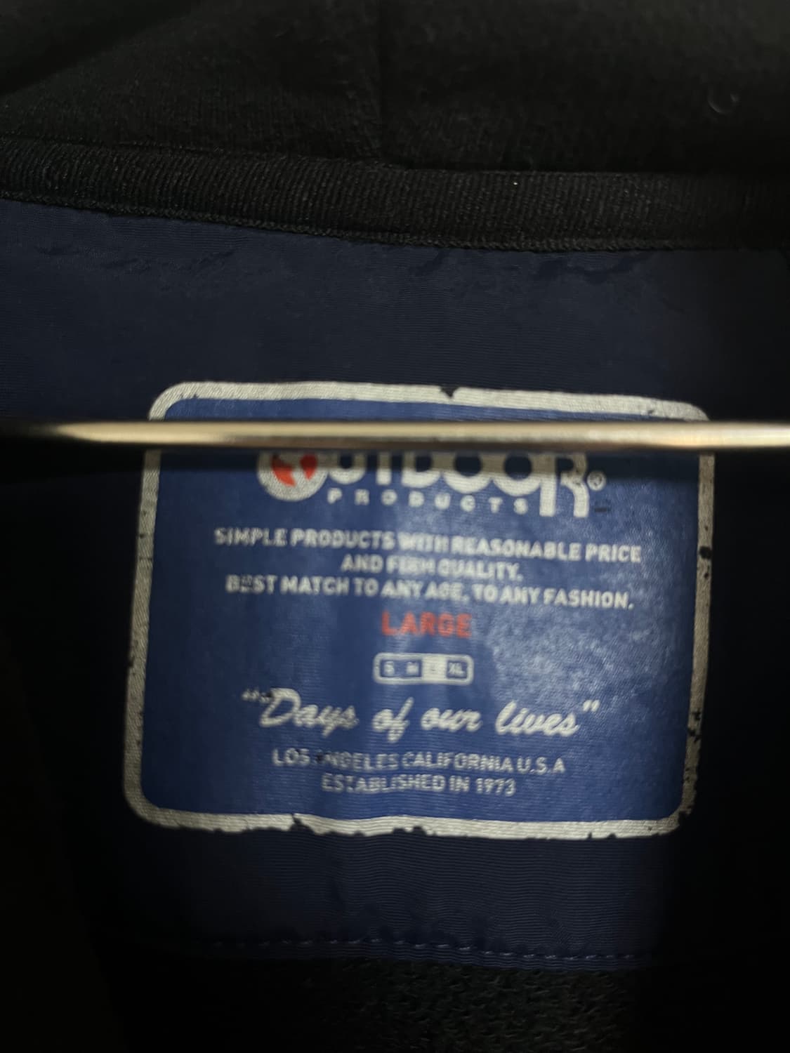 아웃도어 프로덕츠 후드 티셔츠 100~105 상품이미지3