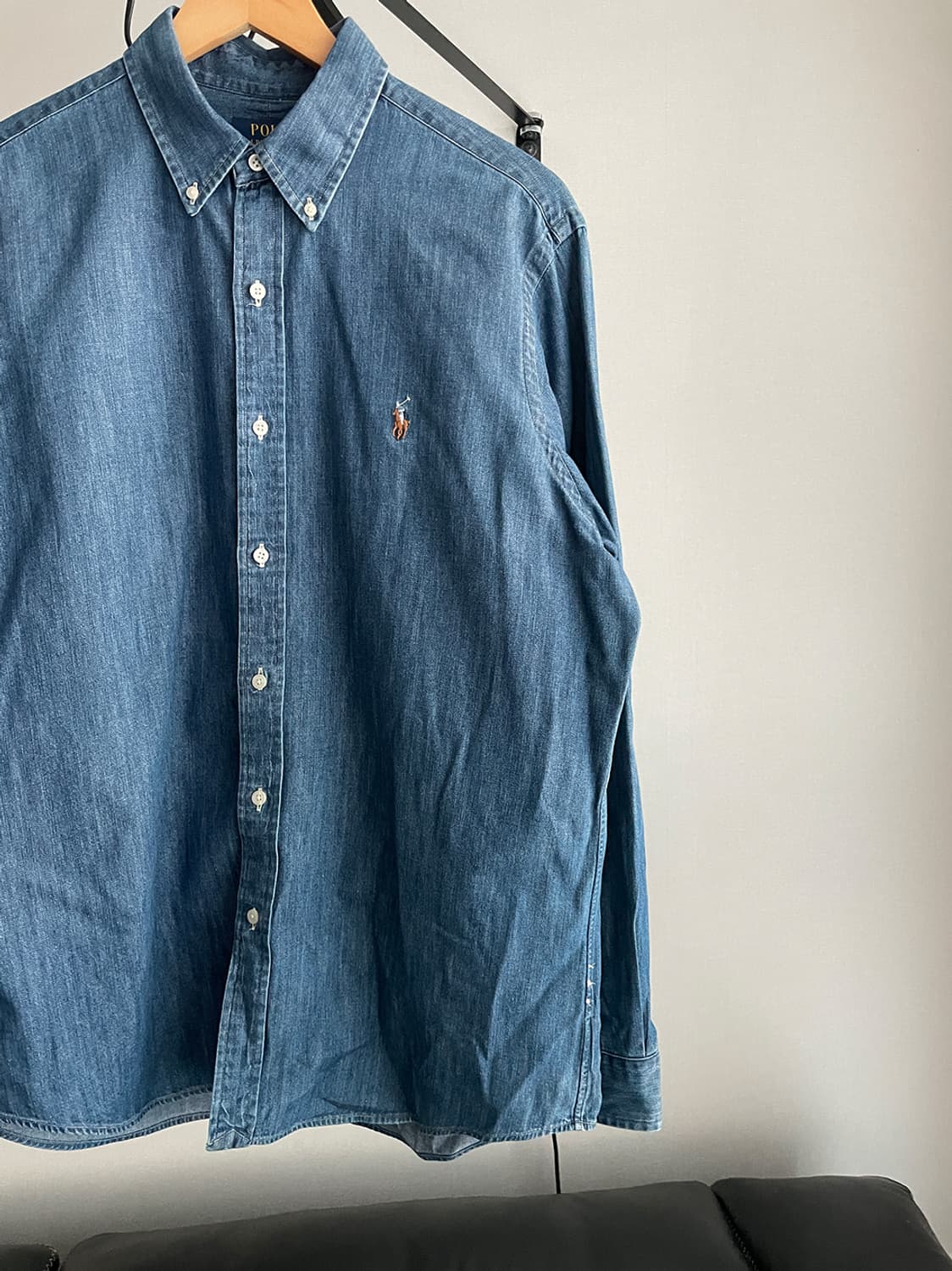 폴로 데님 셔츠 (QR정품) 상품이미지4
