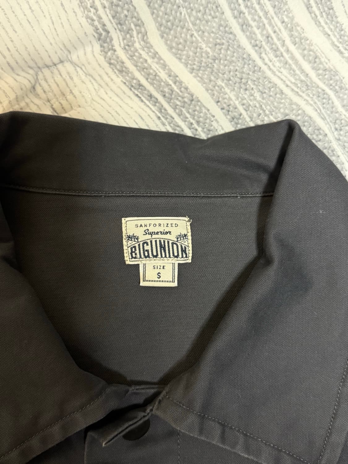 (S) 빅유니온 몰스킨 코치 자켓 그레이 상품이미지4