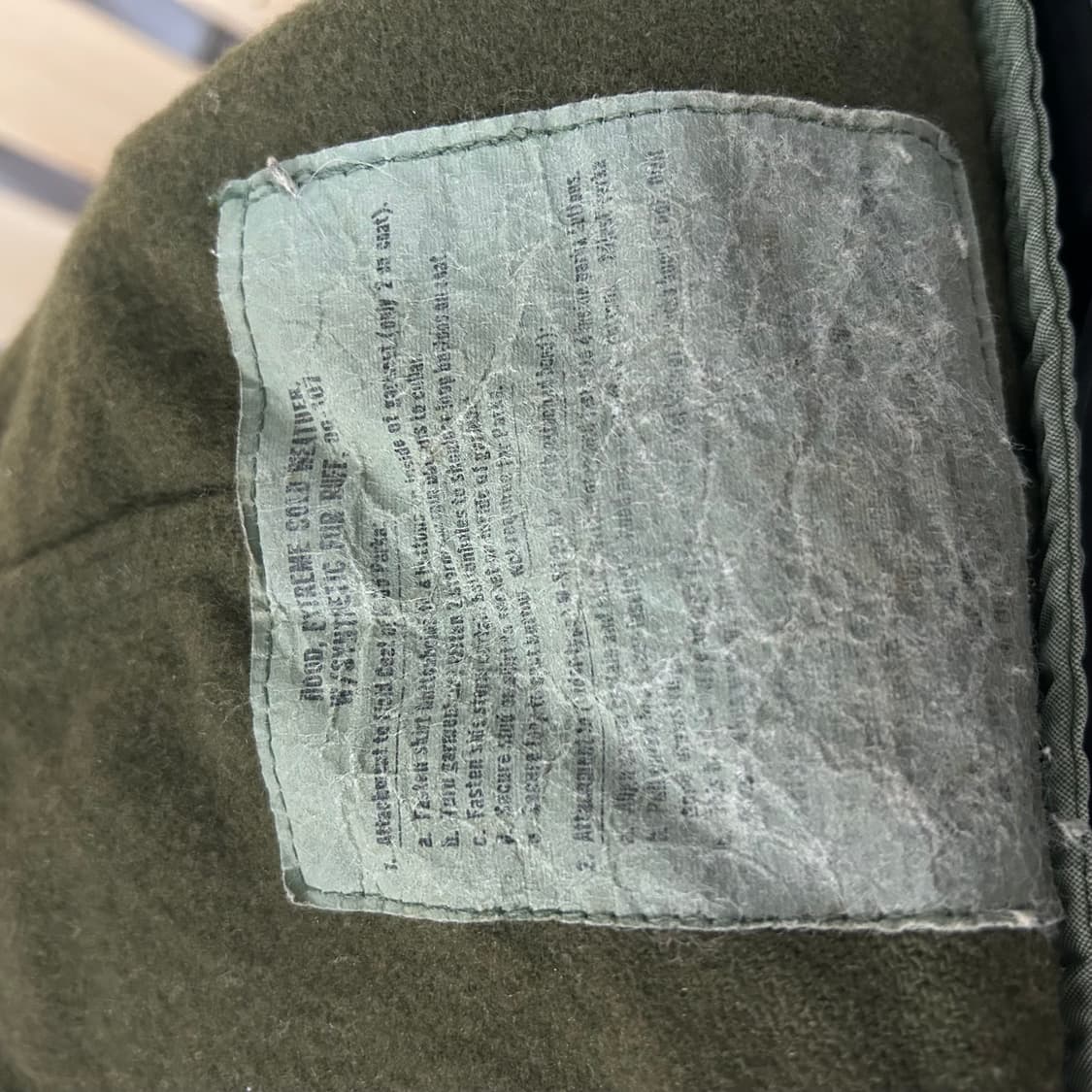 (M) M-65 피쉬테일 오리지널 스코빌 야상 자켓 상품이미지9