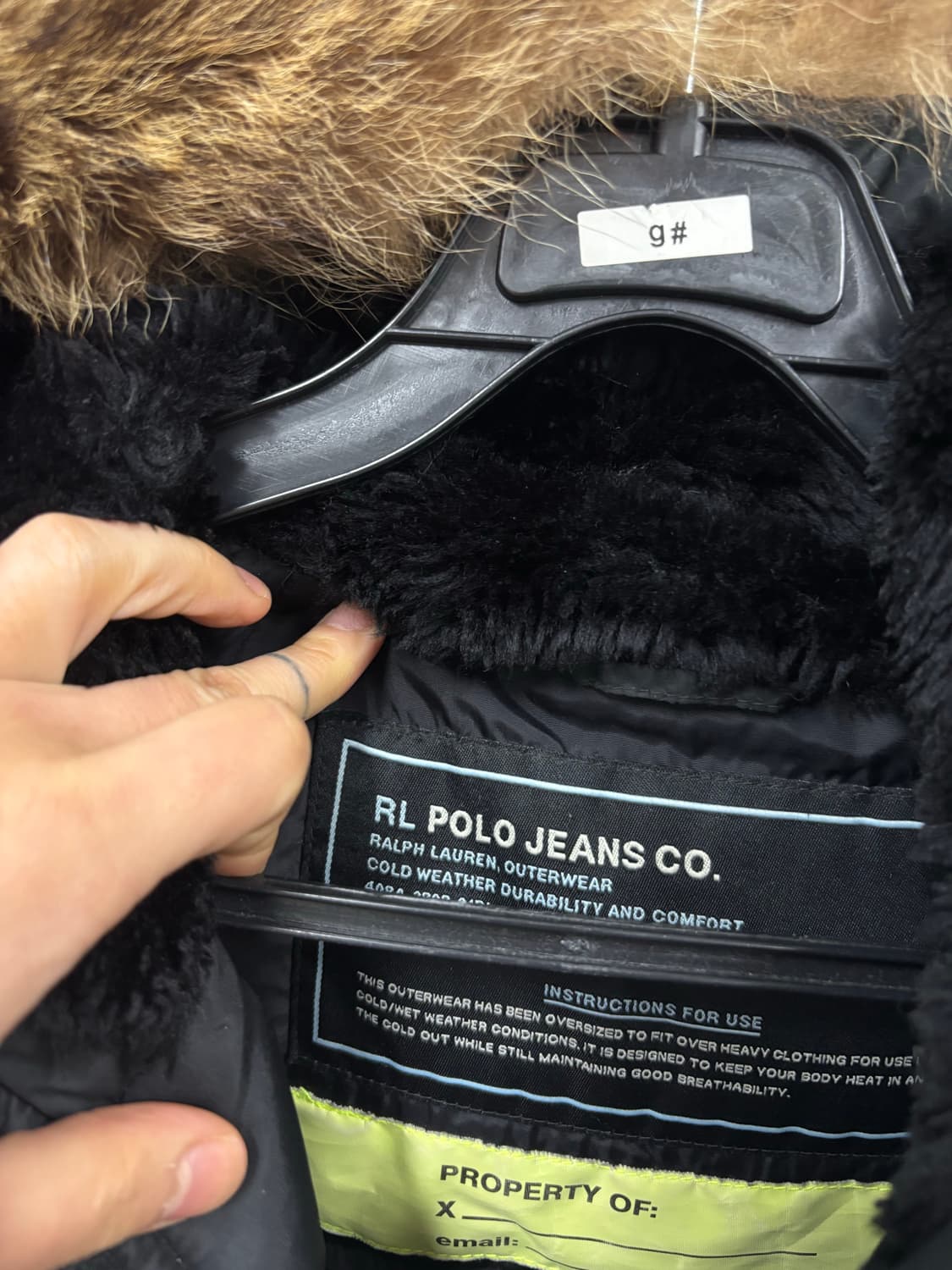 폴로랄프로렌 진스 다운패딩 상품이미지8