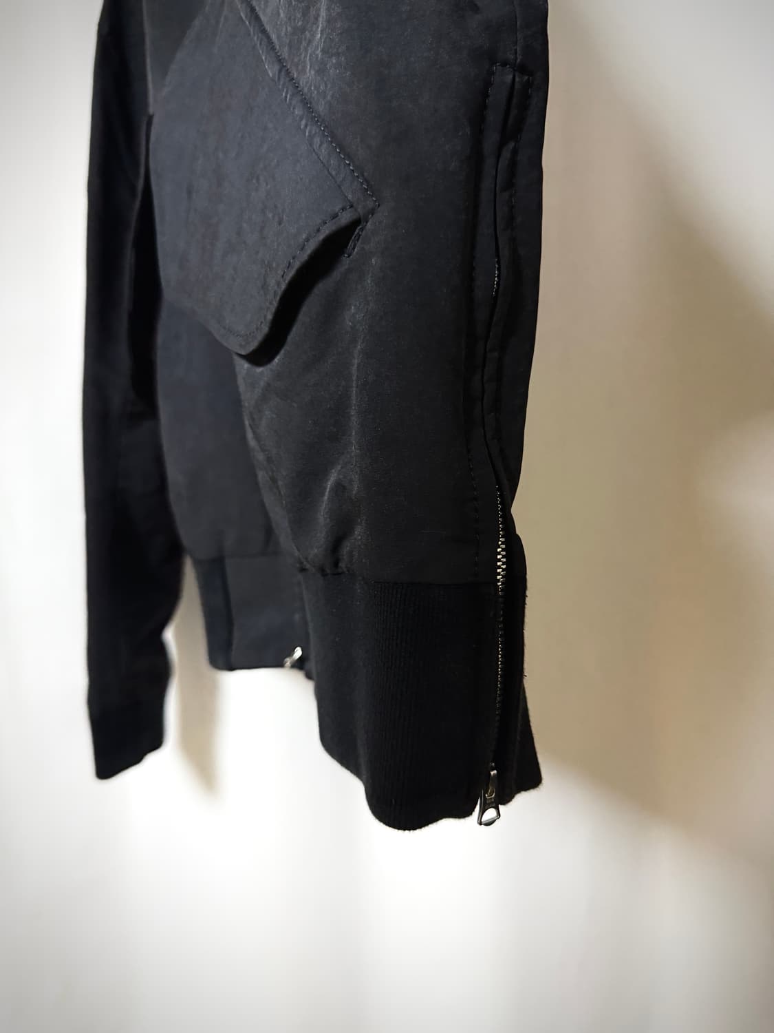 아크네 Military 울혼방 사이드 집업 블루종 자켓 상품이미지7