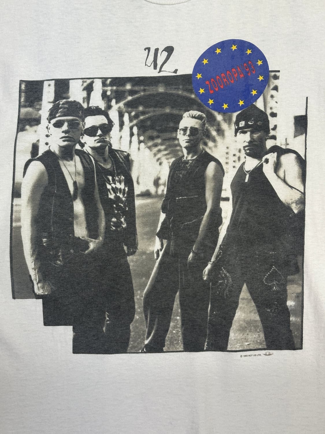 1993‘ U2 Zooropa 투어 티셔츠 XL 상품이미지3