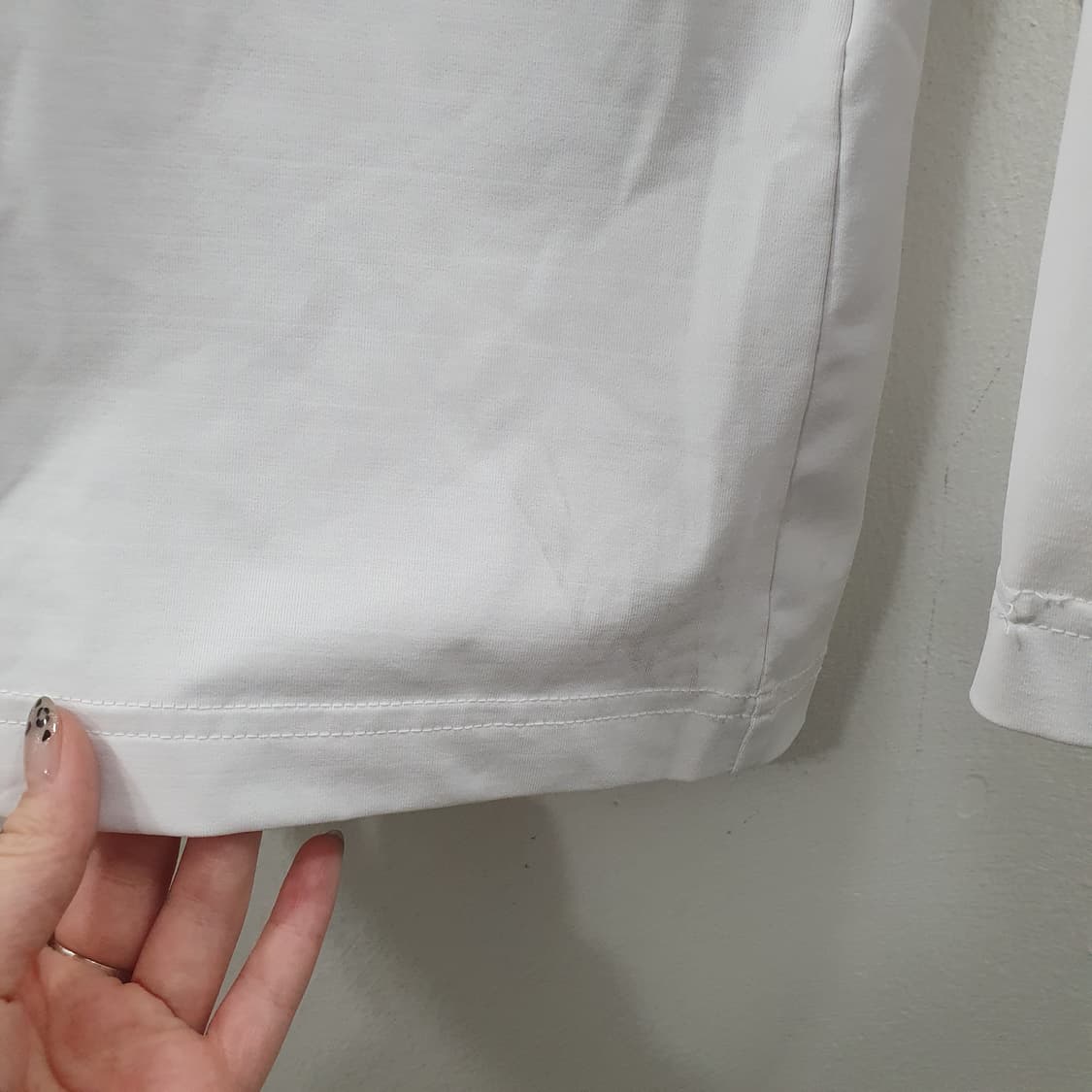 XL 와이드앵글 남성 골프웨어 기능성 스포츠 슬리브 긴팔티셔츠 상품이미지3