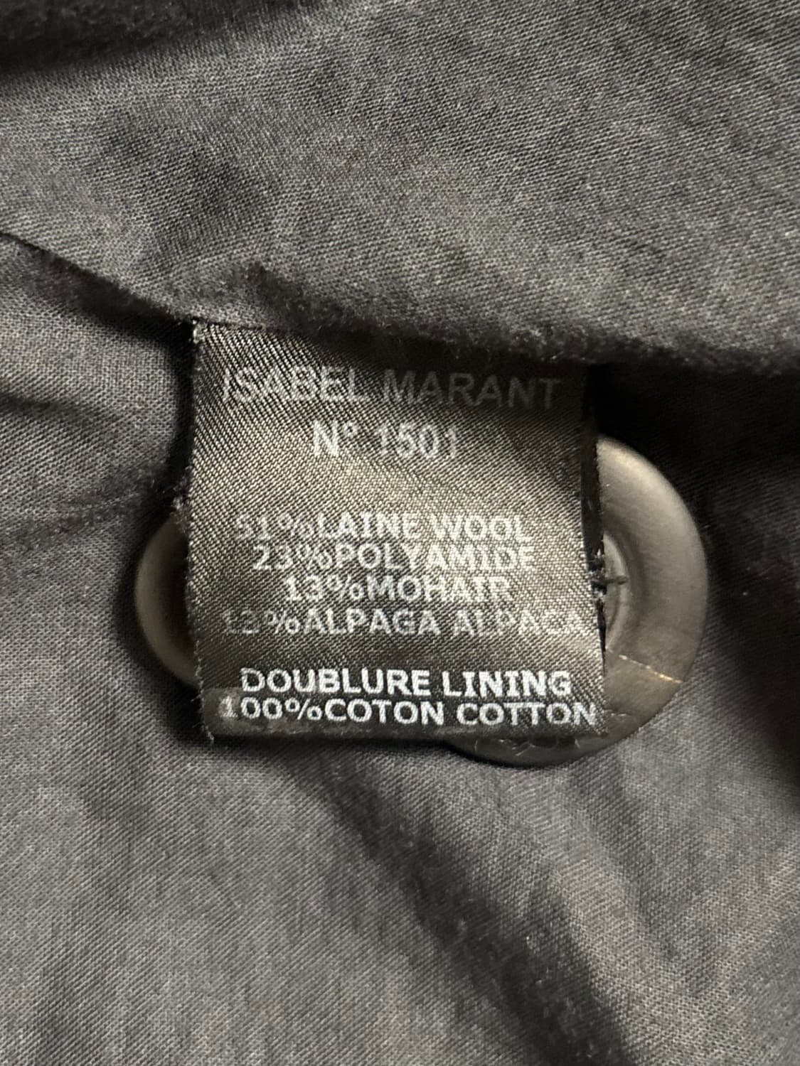 이자벨마랑 알파카 코트 상품이미지4