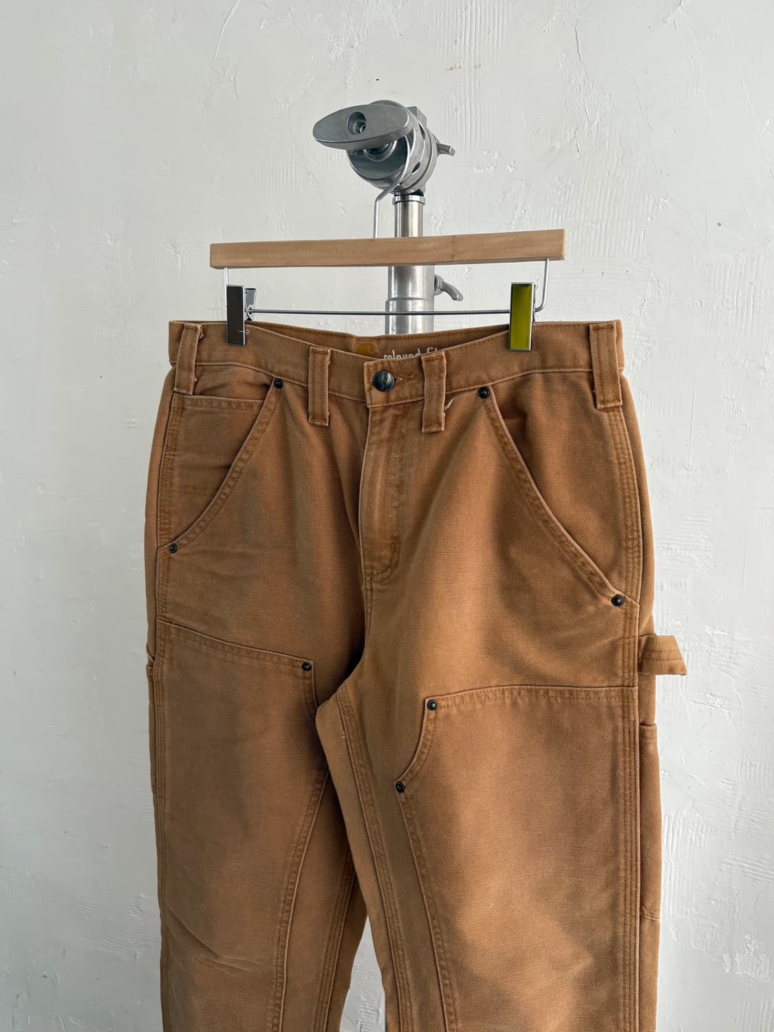 Carhartt 칼하트 베이지 더블니 팬츠 상품이미지2