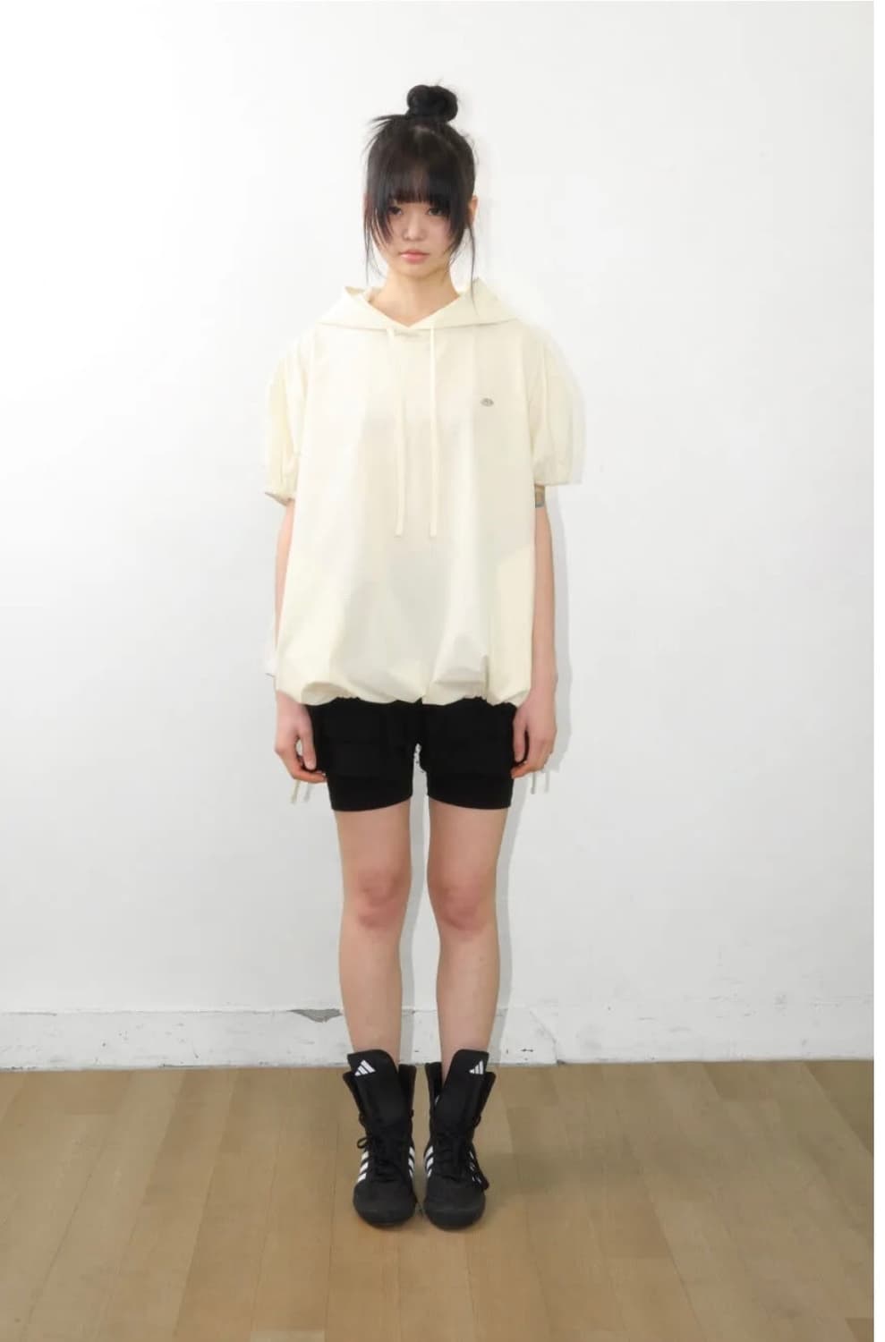 아메스 월드와이드 OVERFIT WRINKLE SHORTSLEEVE HO 상품이미지2