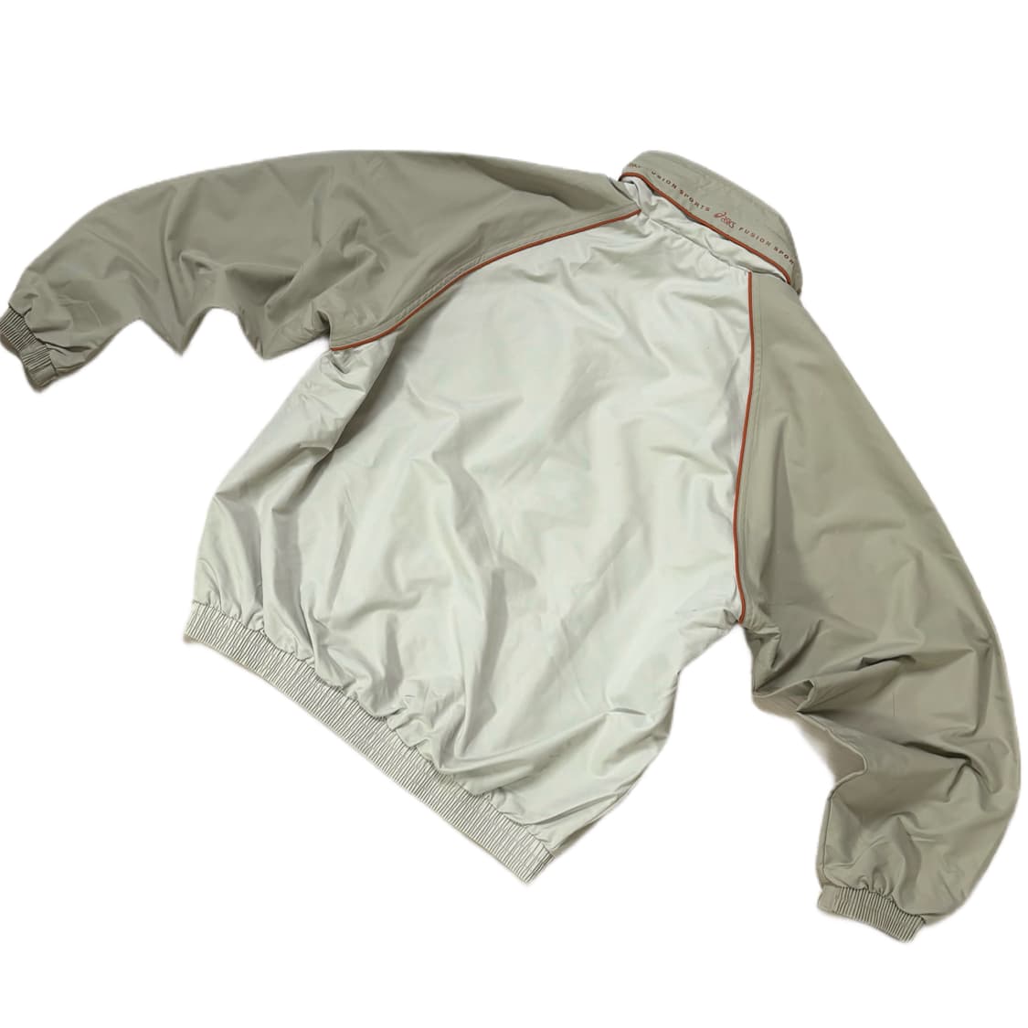 아식스 올드스쿨 베이지 연 브라운 바람막이 자켓 상품이미지5