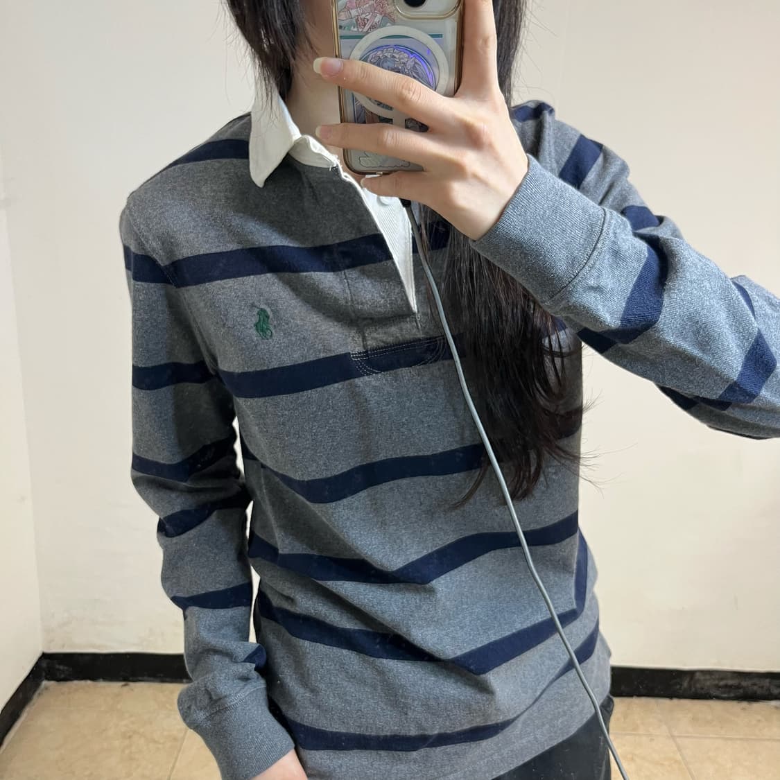Polo Ralph Lauren Striped Rugby Shirt 상품이미지3