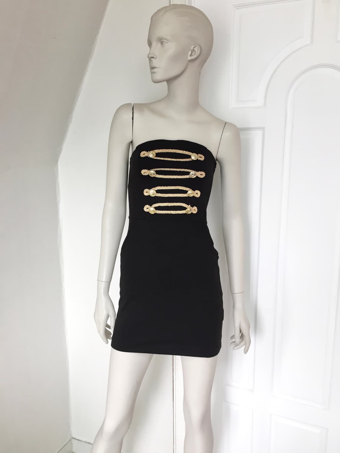 Rare Japan Napoleon-Inspired Tube Dress 상품이미지1