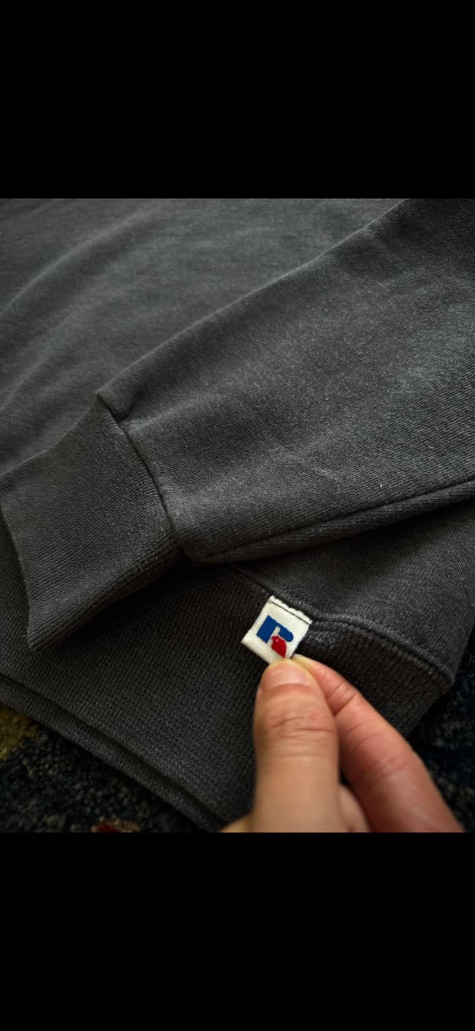 80s Russell dark grey Sweatshirts 상품이미지3