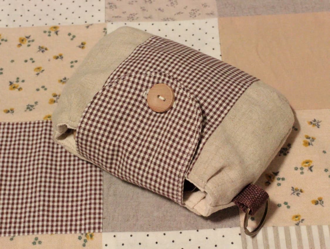 핸드메이드 단추 파우치 상품이미지1