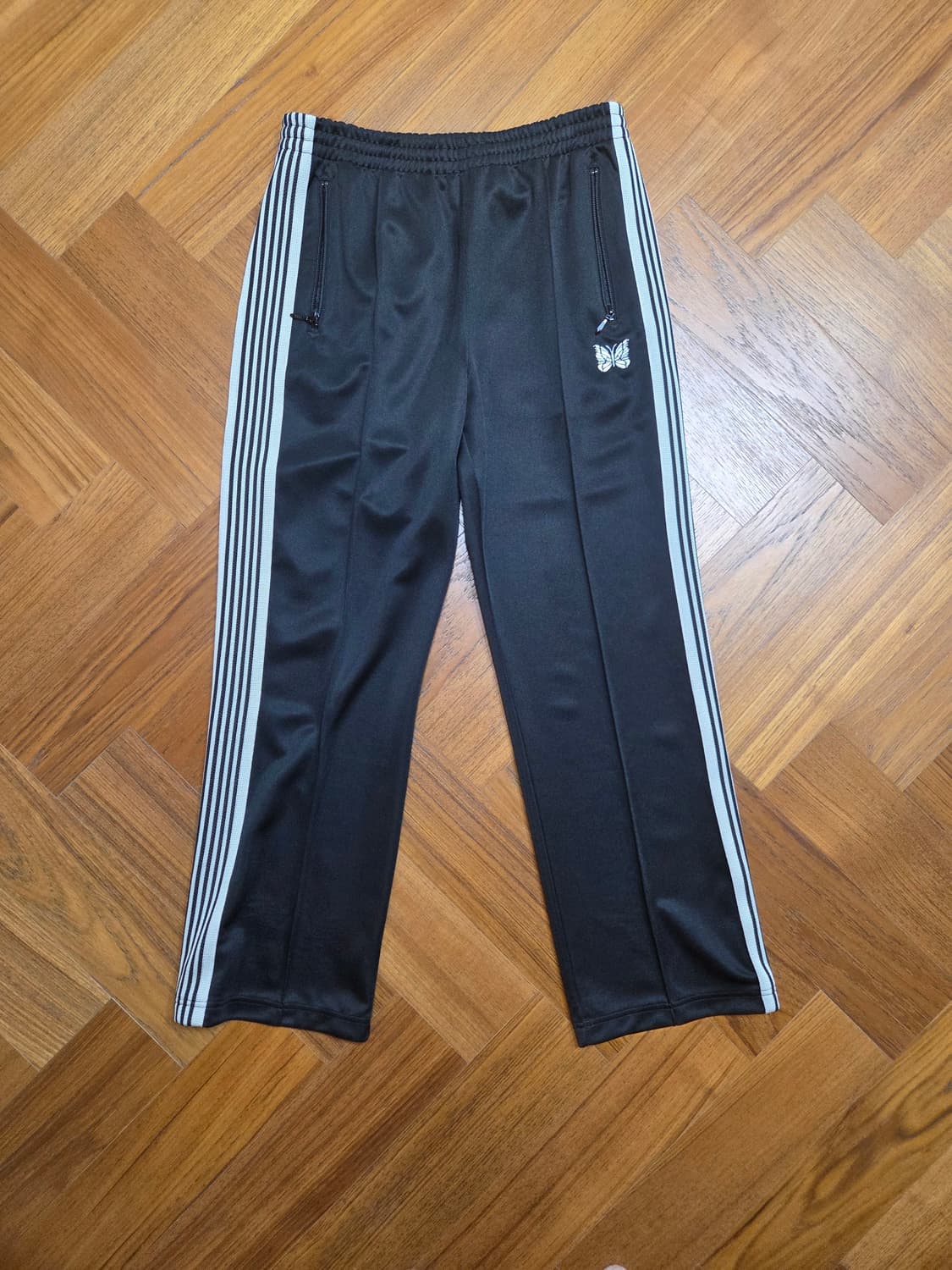 Needles 니들스 블랙 트랙 팬츠 상품이미지1