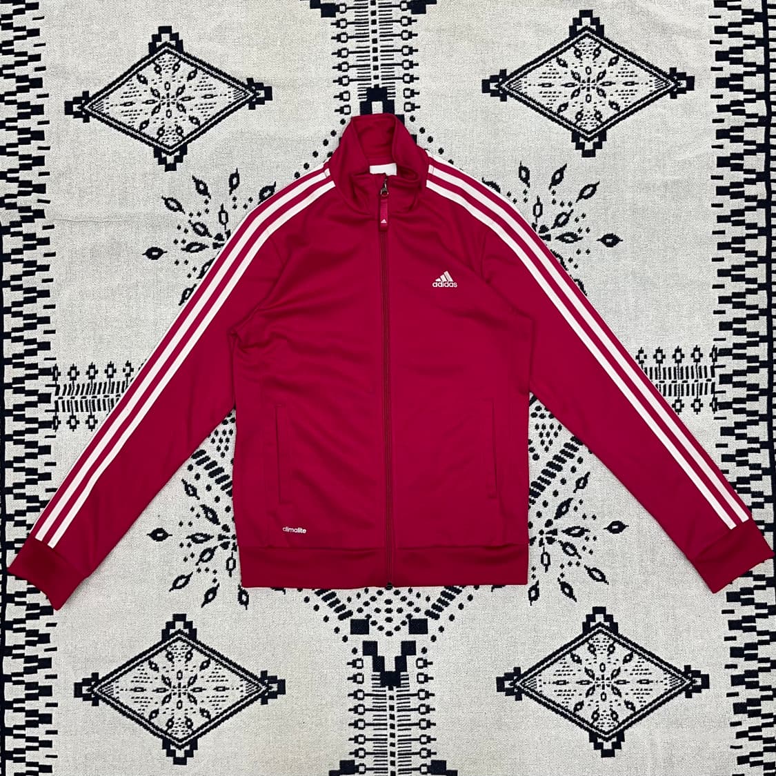 아디다스 로고 삼선 져지 자켓 상품이미지1