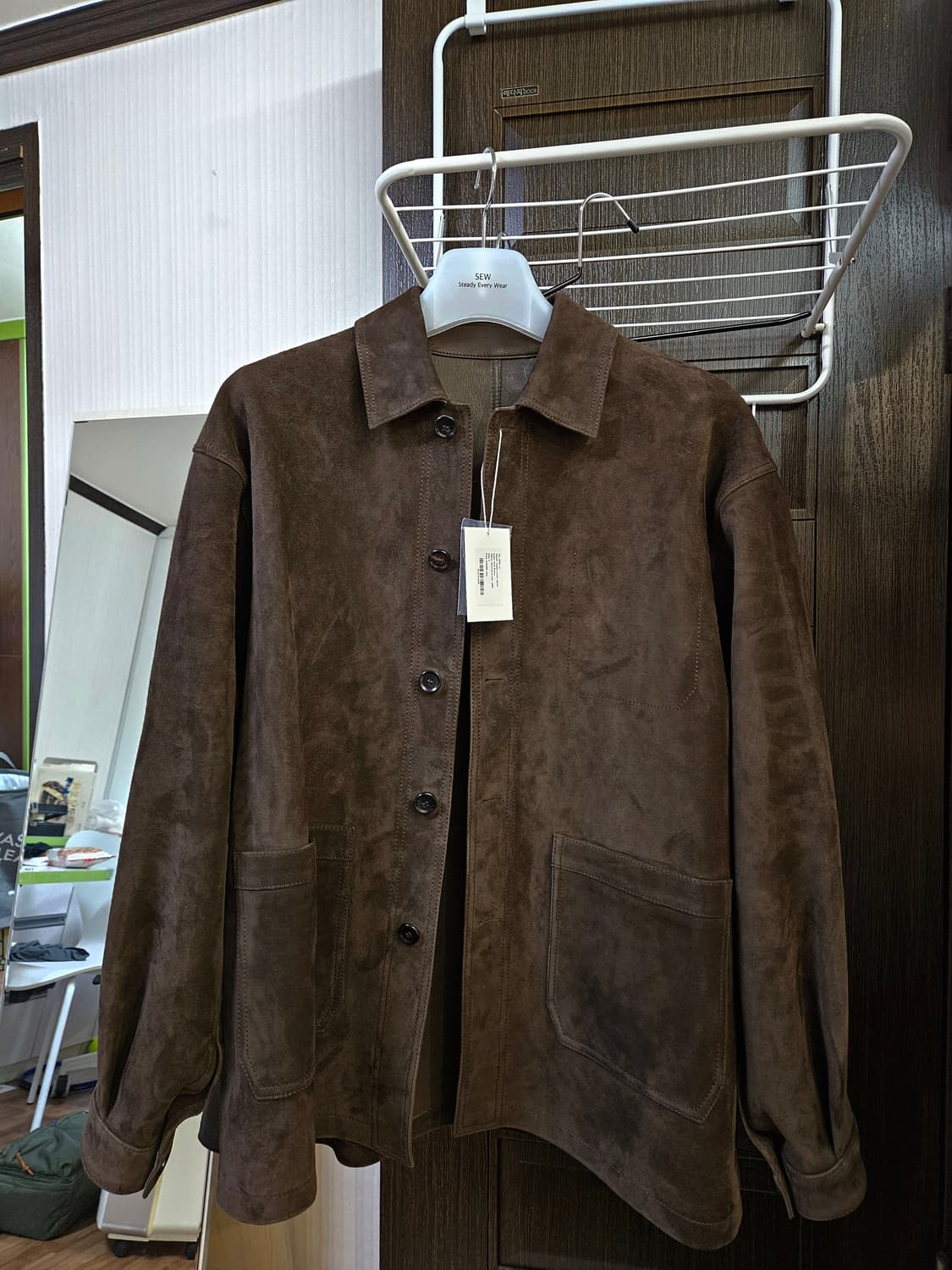 Sew 스웨이드 초어자켓 2사이즈 상품이미지2