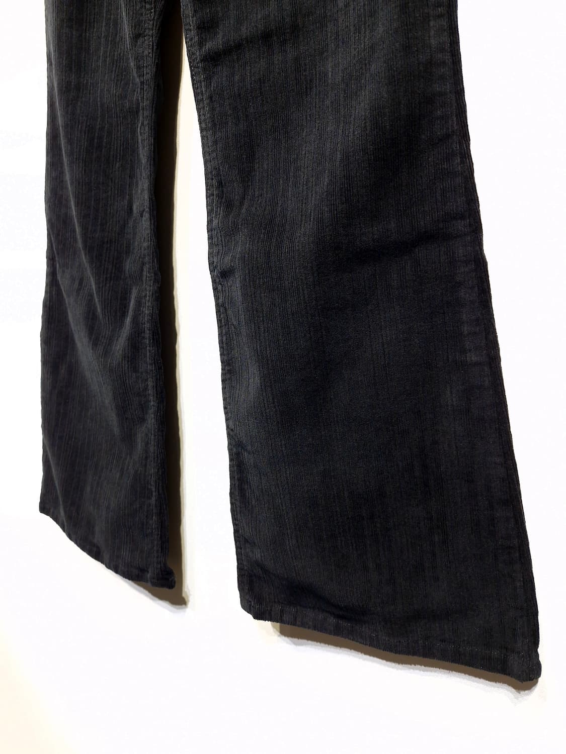 모이아 부츠컷 코듀로이 팬츠 블랙_1 상품이미지7