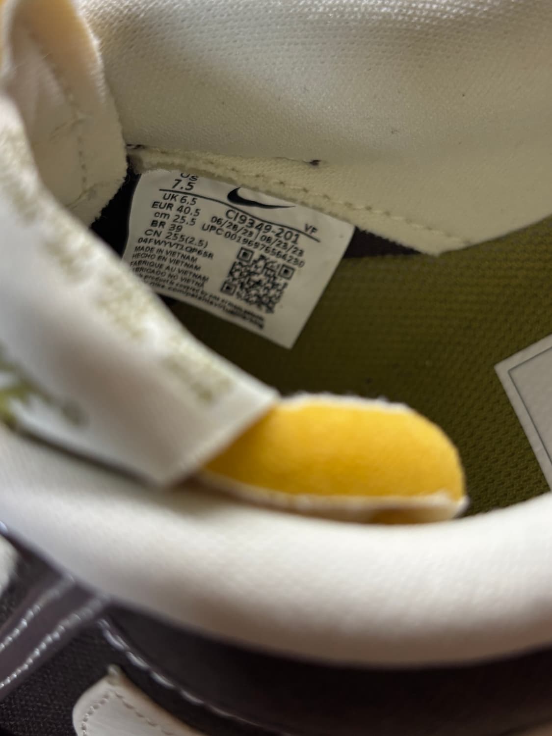 나이키 에어포스 1 바로크 브라운 상품이미지5