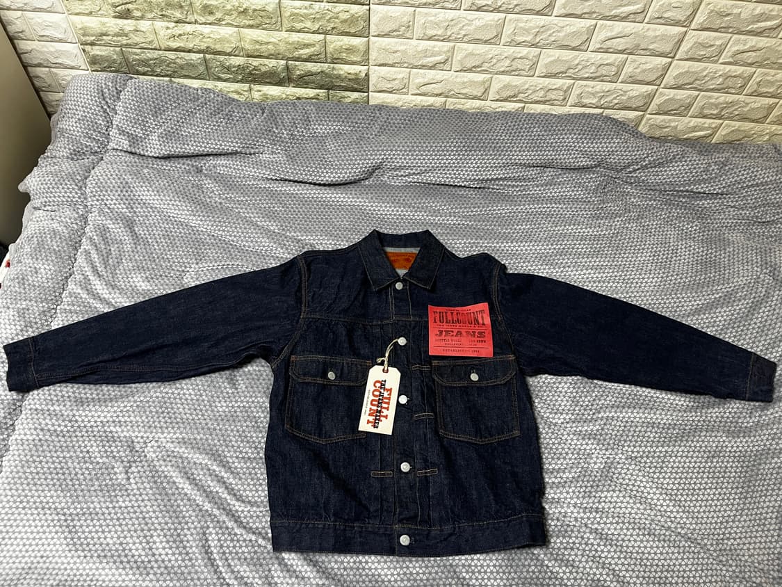 (40)풀카운트 데님자켓 2세대 원워시 2102W-20 상품이미지3