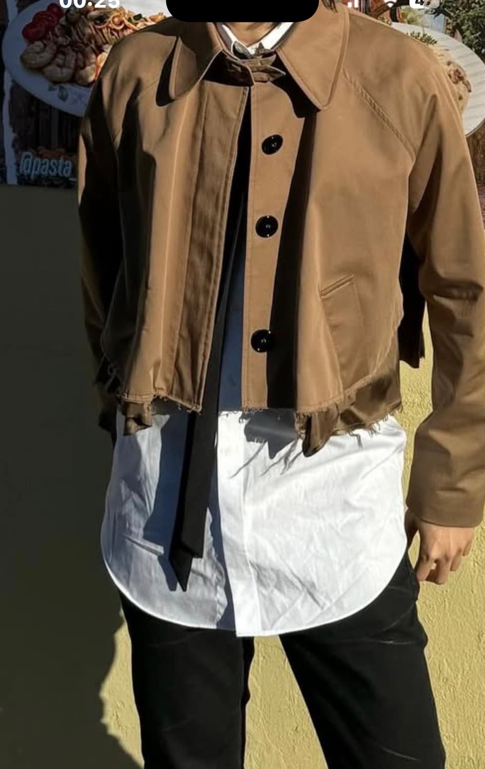 mm6 숏 트렌치코트 상품이미지6