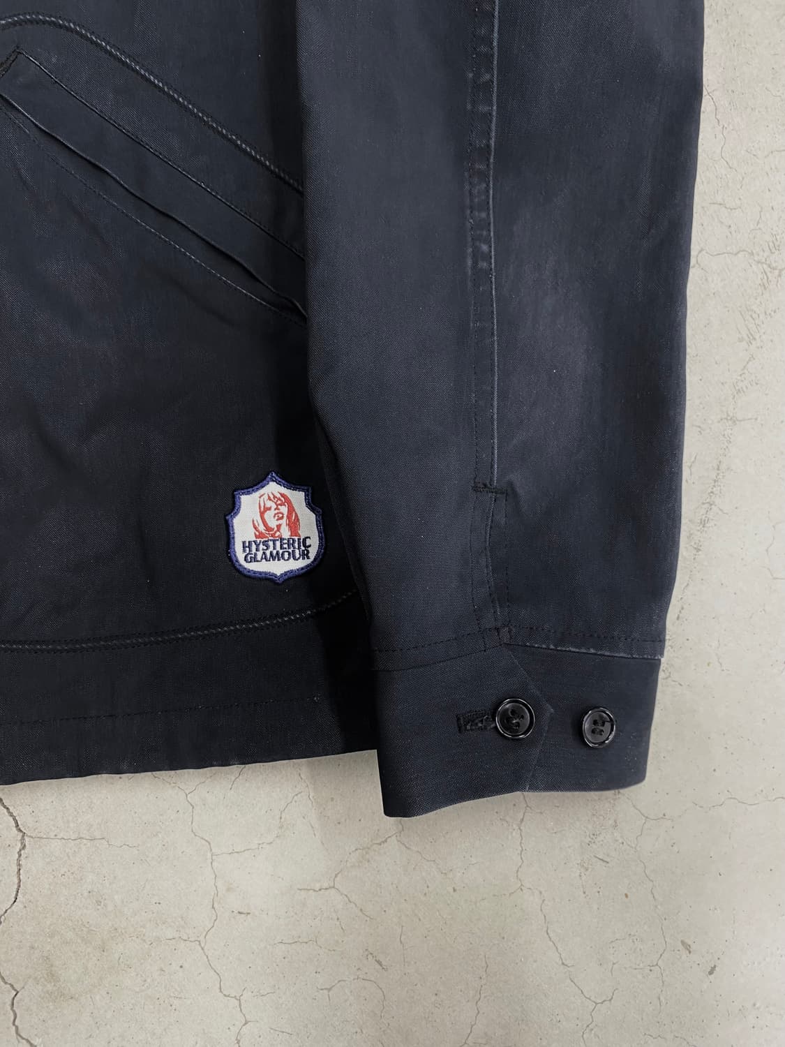 히스테릭 글래머 나일론 블루종 자켓 상품이미지4