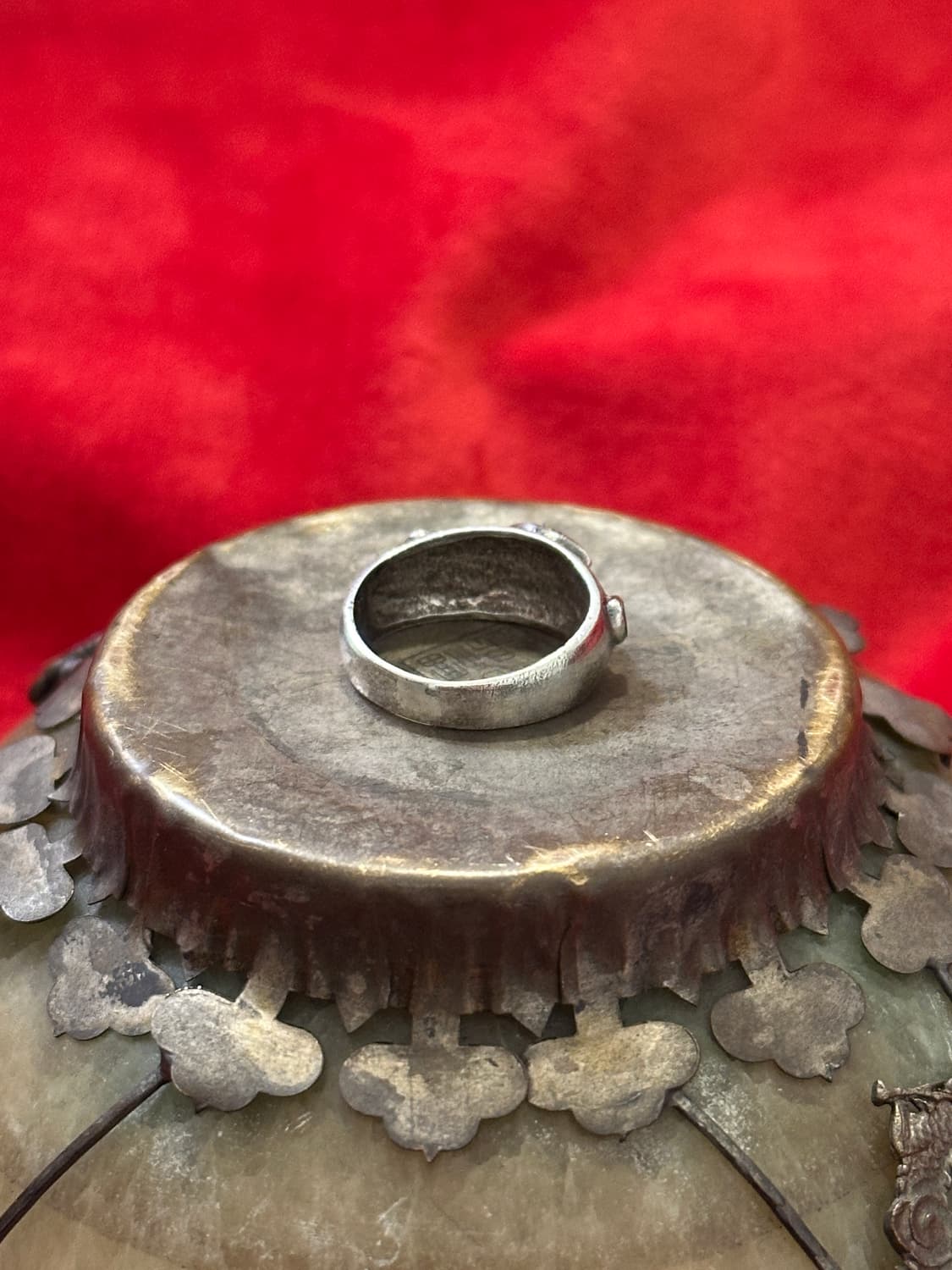 Vintage gemstone 925silver ring 상품이미지6