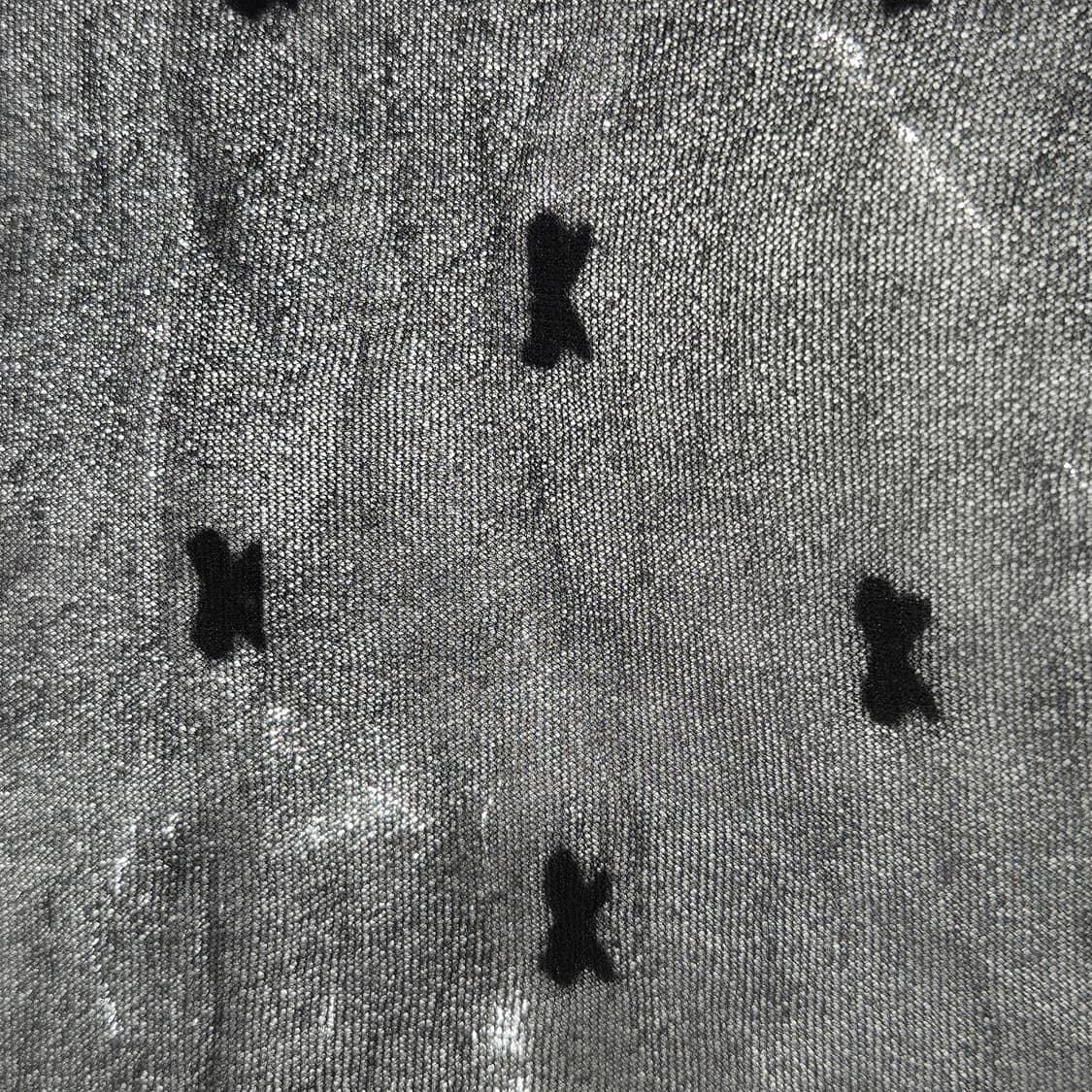 tutuanna 리본 패턴 시스루 하이삭스 상품이미지5