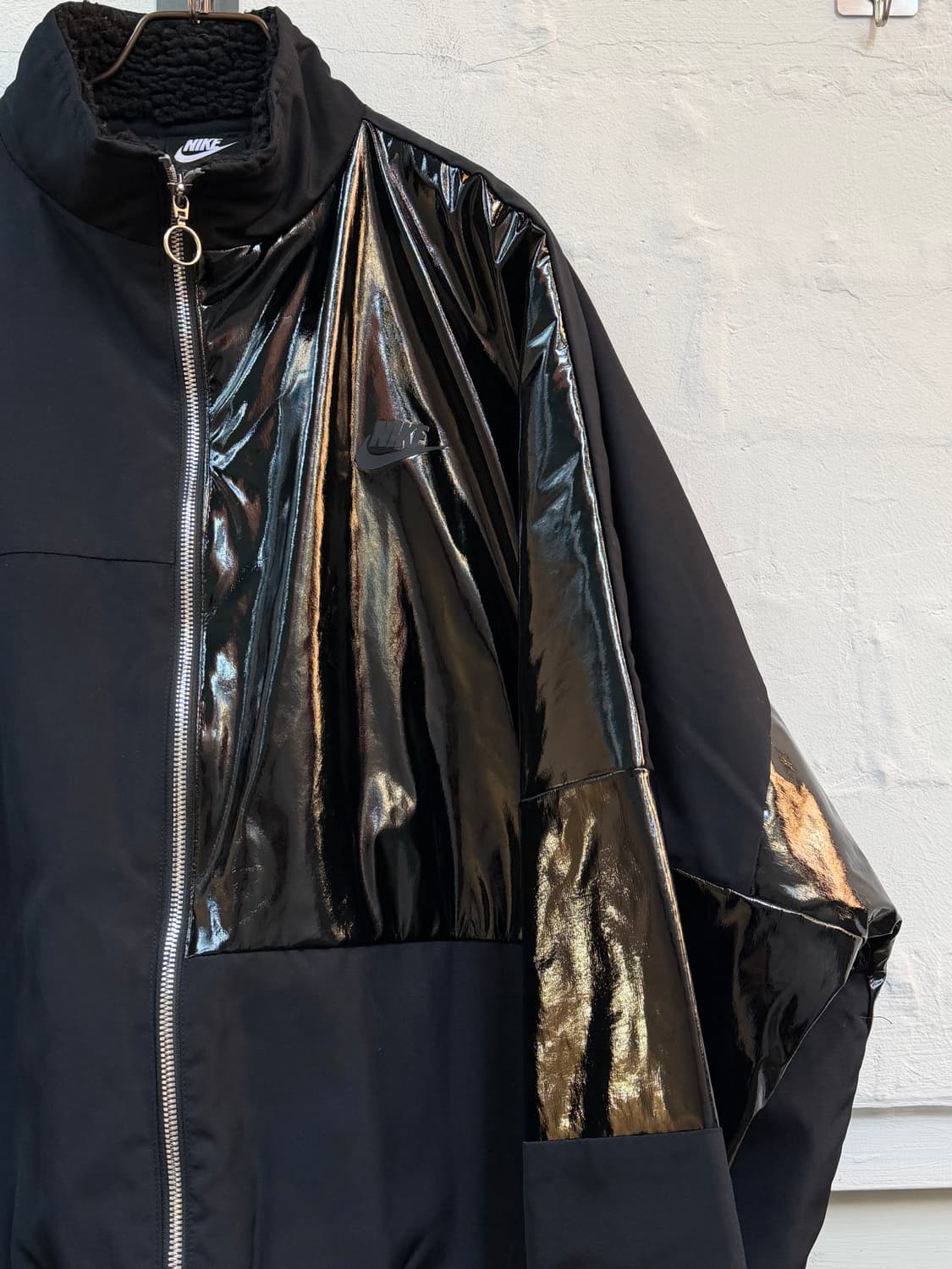 Nike 애나멜 가오리핏 크롭 점퍼 자켓 여성 XL 상품이미지3