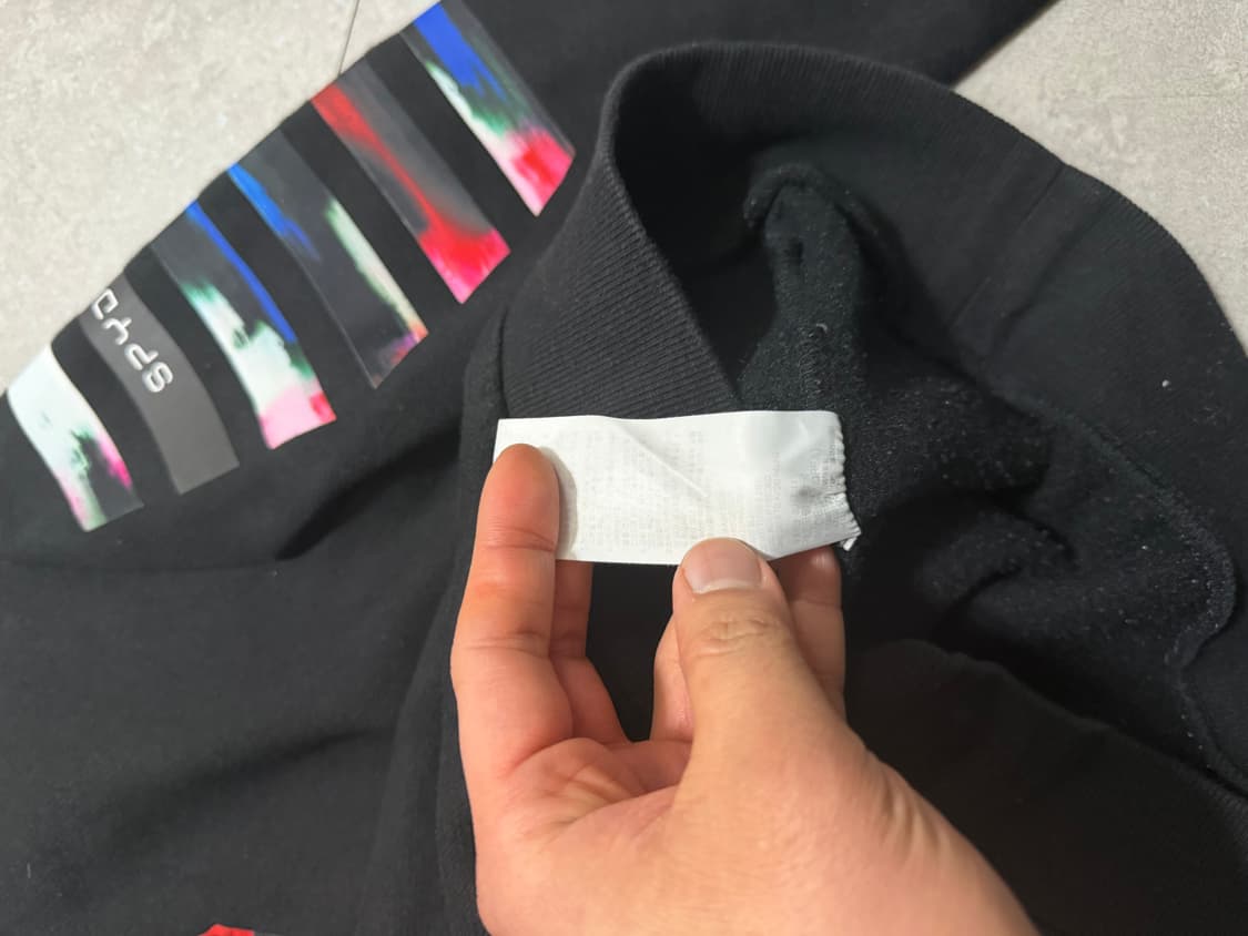 스파이더  로고 패치 스웻셔츠  44~55size    상품이미지7