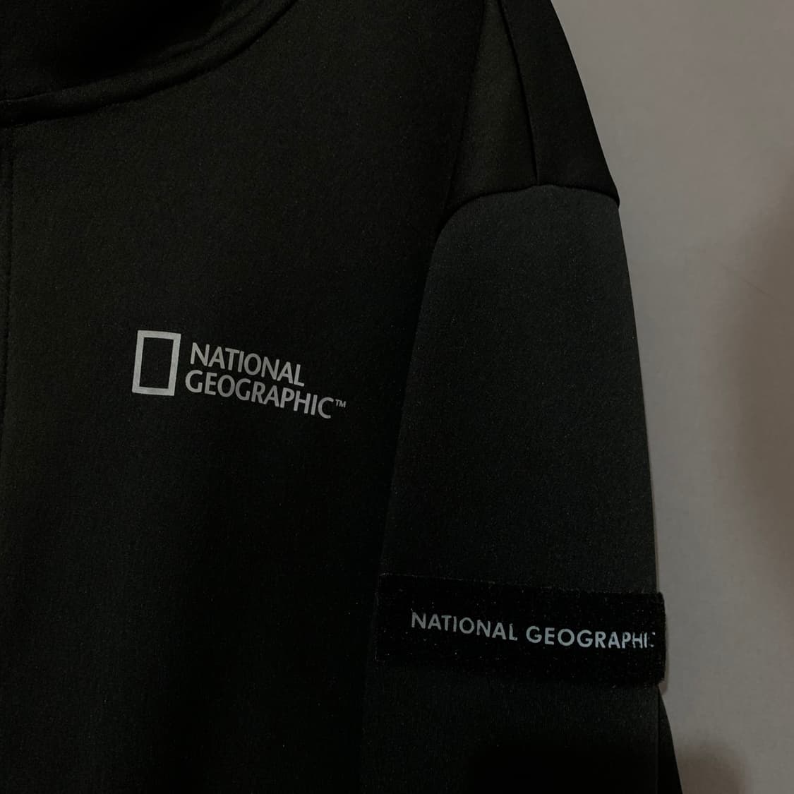 XL 내셔널지오그래픽 빅로고 트레이닝 후드집업 상품이미지4