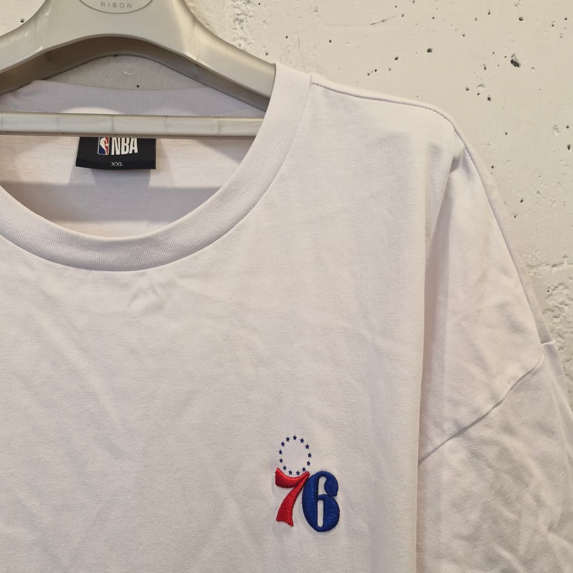 NBA 자수 로고 반팔 티셔츠 XXL 상품이미지2