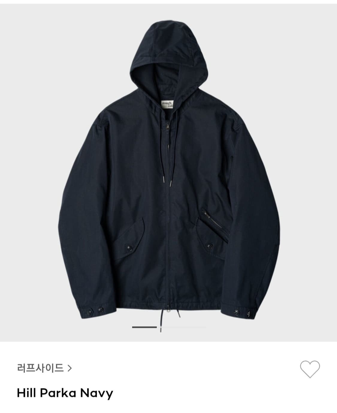 러프사이드 힐파카 네이비 2사이즈 상품이미지1