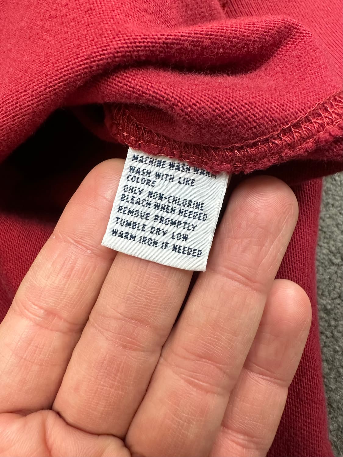 폴로 랄프로렌 럭비티 M 버건디 상품이미지3