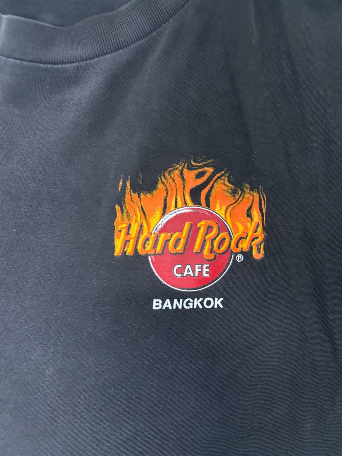 00s Hard Rock Cafe Bangkok Flame T-Shirt 상품이미지4