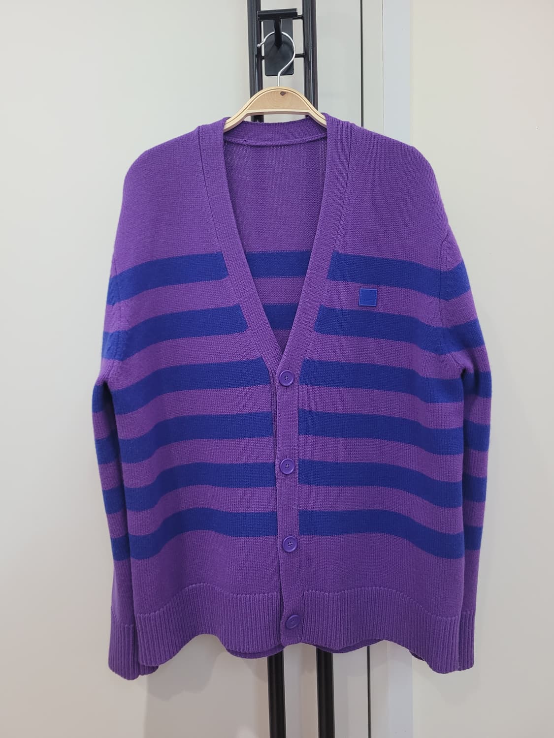 아크네 스튜디오 울100 키마노 블록 스트라이프 가디건 남녀공용 S사이즈 상품이미지2