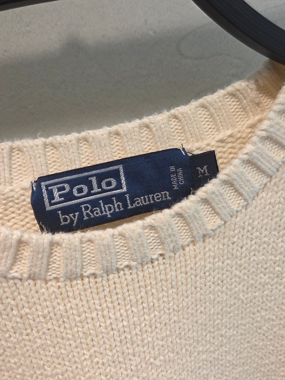 폴로 니트 아이보리 판매합니다 상품이미지6