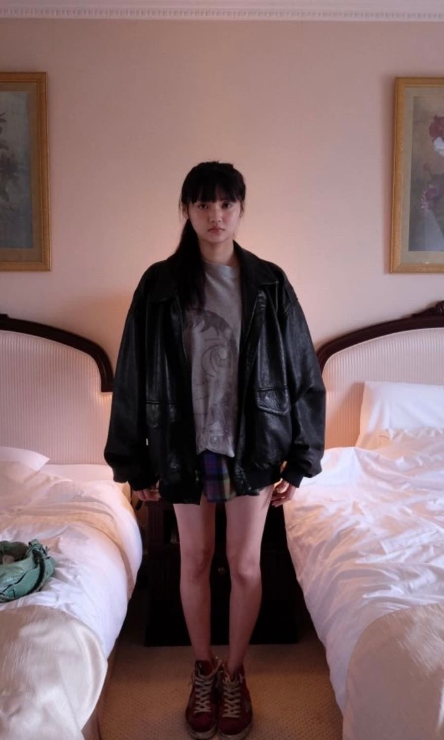 알로이 레더 자켓(black) 상품이미지4