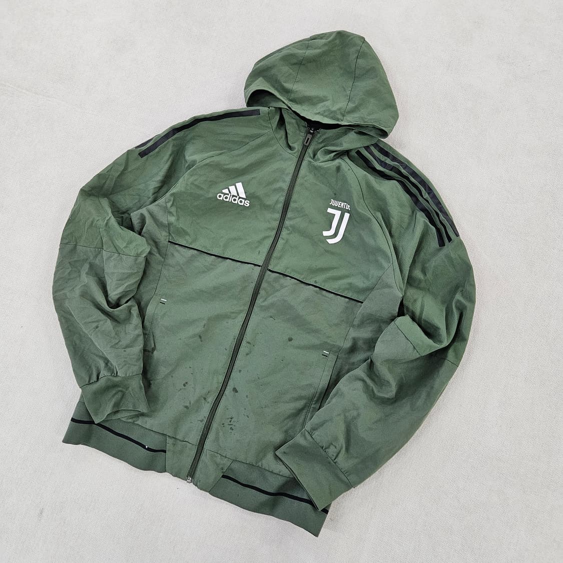 [105] 아디다스 유벤투스 EU 후드 집업 윈드브레이커 0120Y2 상품이미지1